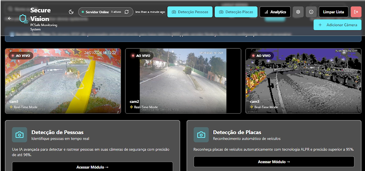 Secure Vision Dashboard